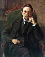Chekhov 1898 by Osip Braz